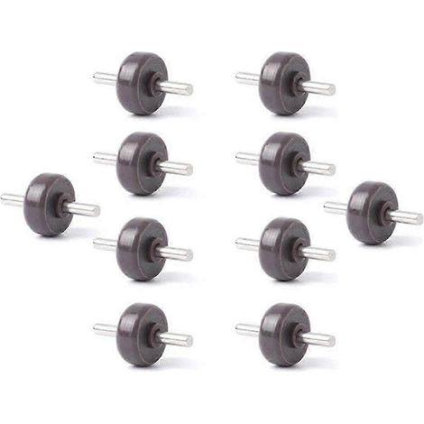10 roues de semelle pour rouleaux de tête de nettoyage à force motrice (1/5)