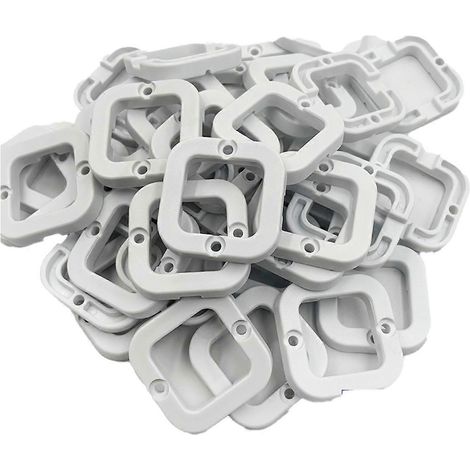 40 supports de fixation pour lampes LED extérieures Govee H705, avec clips de fixation pour abat-jour de protection.