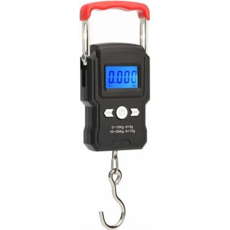 Balance A Crochet Suspendue, Double Precision, Retroeclairage De L'Ecran Lcd, 50Kg / 5G (1/5)