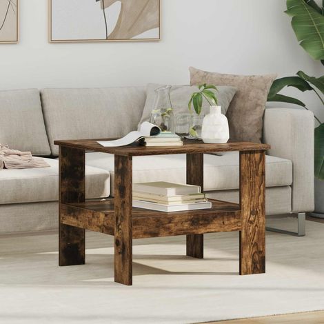 Couchtisch Geräucherte Eiche 57 x 55 x 45 cm Holzwerkstoff