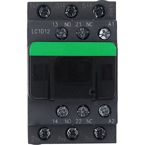 AC 380V 12A Schütz, 1 normalerweise offene Kupferkernspule, Hochspannung LC1D12 AC110V