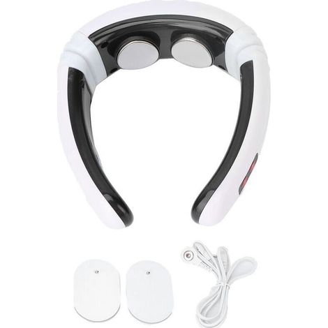 Appareil massage cervical électrique chauffant - Traitement colonne vertébrale - Soulagement efficace