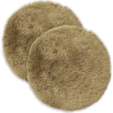 Kissen mit Kissen HEERLEN 2 Stk. Hellgrau PV Fleece vidaXL (1/5)
