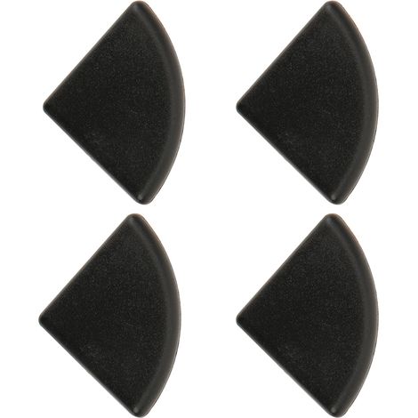 20 embouts de fixation noirs en plastique pour profilés aluminium standard UE 2020R/3030R (1/5)