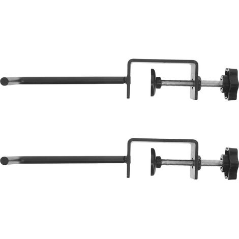 Uonlytech Lot de 2 porte-rouleaux papier à dessin en acier au (1/5)