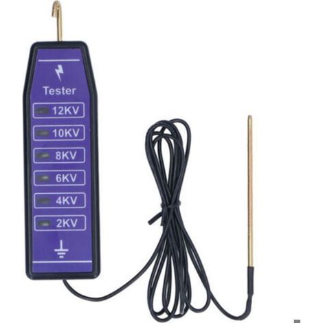 Testeur De Clôture Électrique - 12000 V - Étanche - 6 Voyants Lumineux - Pour Ferme Maison Jardin - Unité (1/4)