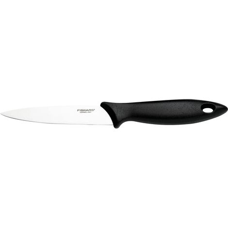 Fiskars Spelucchino, Essential, Lunghezza Totale: 22 cm, Acciaio Inox / Plastica PP, Nero, 1065568 (1/3)