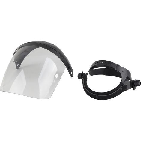 Écran de protection facial Toivize pour soudure et meulage, visière transparente PVC 34x22cm résistante aux chocs et chaleur (1/5)