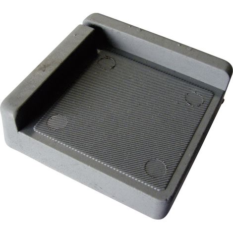PB Fastener 121845 Dämpfungsecke Grau (L x B x H) 75 x 75 x 25 mm 1 St. (1/2)