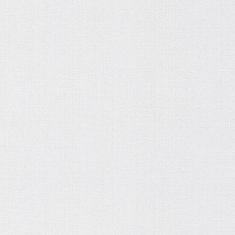 Papier peint tendance monochrome idéal cuisine | Papier peint uni blanc scandinave pour chambre | Tapisserie moderne grise claire intissée - 10,05 x 0,53 m (1/3)