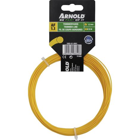 Runder Trimmerfaden aus Nylon 1,3 mm × 15 m Arnold