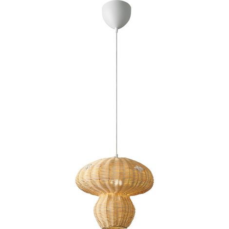 Suspension ALLIE 30 Rotin Nature (marron), H.28.3 - IP20 - E27 /Nordlux Intérieur (1/5)