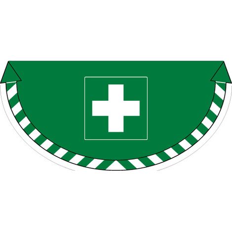 ADHESIF SOL ANTIDERAPANT SIGNALISATION PREMIERS SECOURS (G1368)