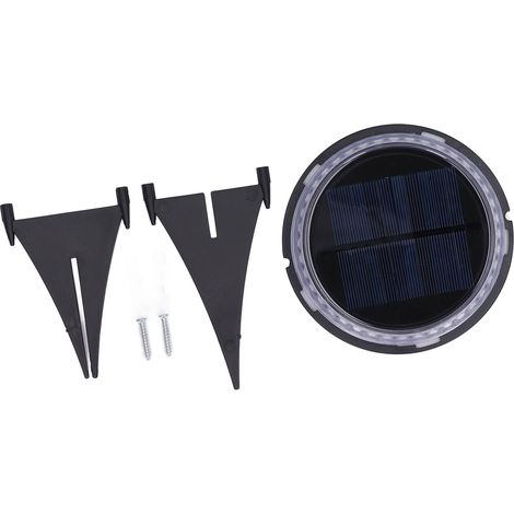 Lampe solaire de jardin étanche IP65 à LED encastrable pour cour et jardin. (1/5)