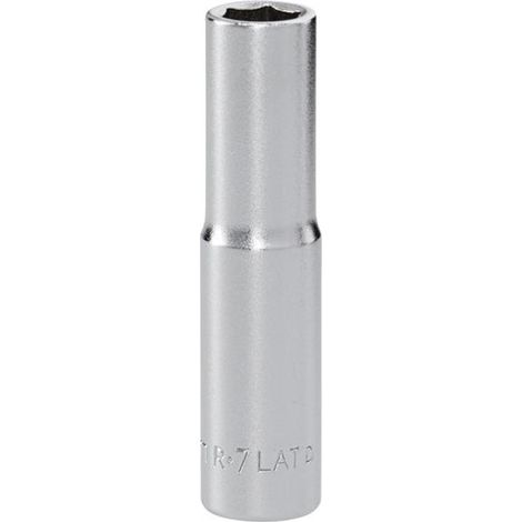 Facom R.7LAT 1/4in Drive 6-Point Deep Socket 7mm. (1/2)