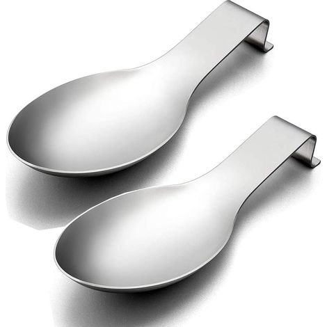 Support Cuillère - En Acier Inoxydable - Pour Cuisinière Bouilloire Casserole - 1 Pièce (1/5)