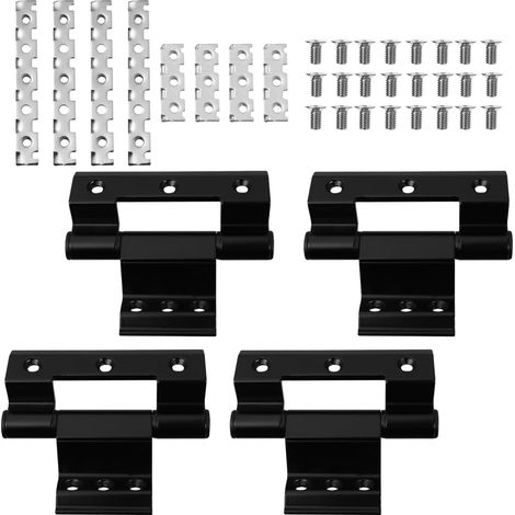 4 Pièces Charnières Aluminium Pont Cassé (1/5)