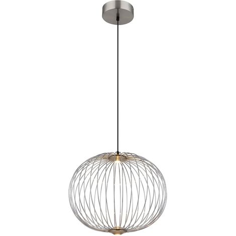 Globo - lampada a sospensione - GALWAY - acciaio - metallo - Ø (1/5)