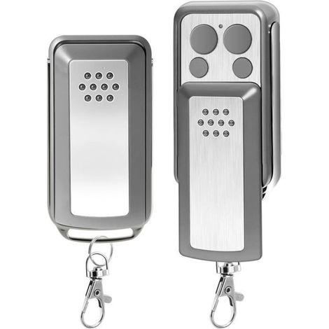 2 Télécommande, 4 Boutons, ABS, Compatible Avidsen, Portail 50m (1/5)