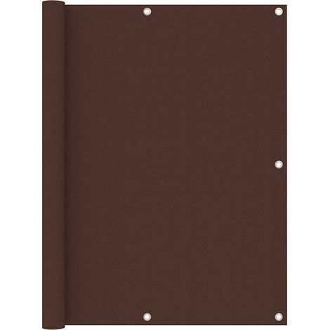 Brise vue pour balcon - Brise vent Écran de jardin Marron 120x300 cm Tissu Oxford BV627748 - BonneVie (1/5)