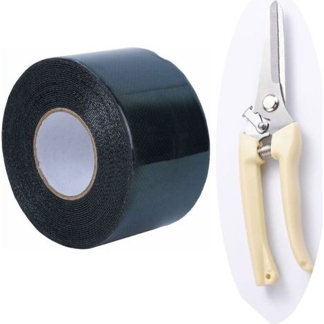 Artificial Grass Tape 50mmX5m Black, Self Adhesive Tape for Artificial Grass Joints, Synthetic Grass Tape for Lawn Outdoor Carpet Bonding