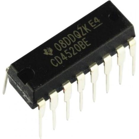 CD4520 Circuito Integrado Logico HCF4520