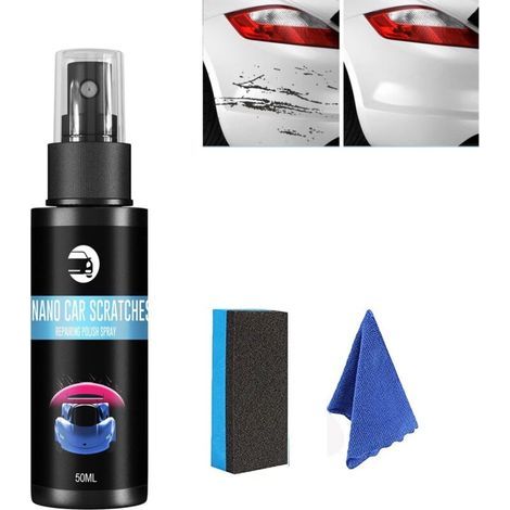 Car Scratch Repair Spray, Nano Car Scratch Repair Spray, Car Scratch Repair Nano Spray, Car Scratch Repair Spray for Deep Scratches, Fast Repair Scratches (50ml-1pc) (1/5)