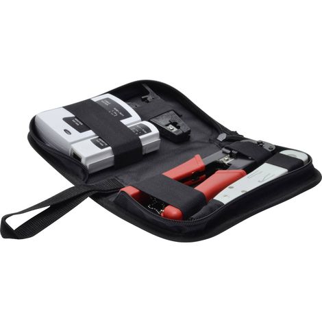 Digitus DN-94022 Kit d'outils réseau noir gris rouge (1/6)