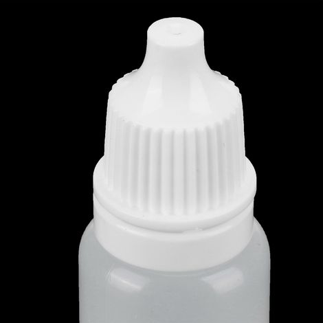 Leere 5-ml-PE-Tropfflaschen – 50 Stück mit Kappen und Stopfen für Flüssigkeiten, Lösungsmittel und leichte Öle (1/5)