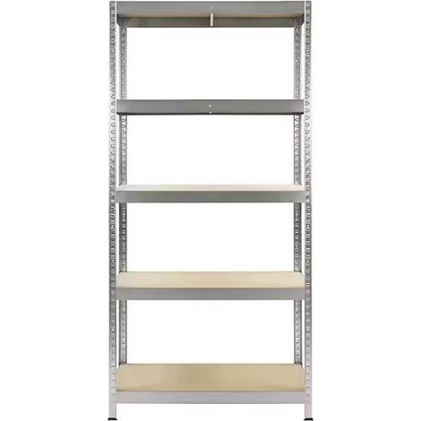 Etagere pour charges lourdes 250kg - Metal et bois - 180x90x50cm