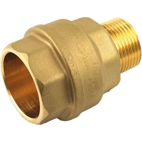 Raccord laiton à serrage extérieur 112 - 40 mm - 1" - ISIFLO
