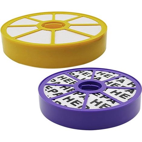 Kit de filtros HEPA delanteros y traseros, Compatible con aspiradoras Dyson DC05, DC08, DC15, DC19, DC20 y DC21 (1/4)
