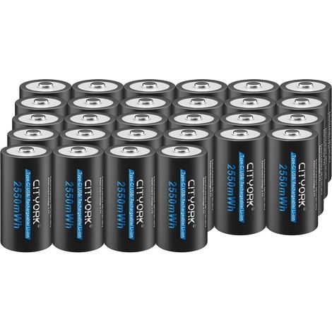 Batería recargable de 3,7 V, de larga duración, 28 unidades. (1/2)