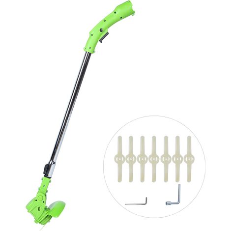 Coupe-herbe télescopique 115 cm, coupe-bordures léger, batterie non incluse (1/5)