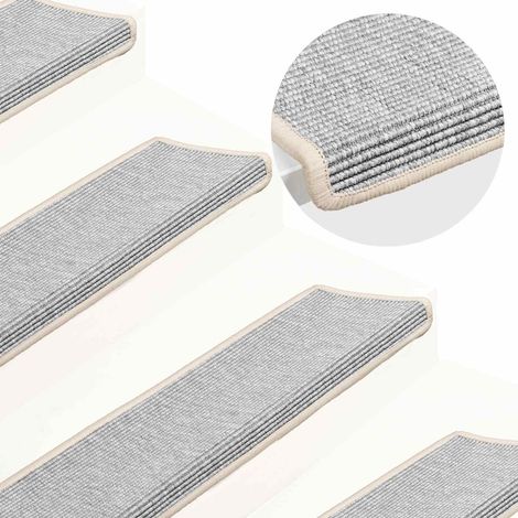 Maison Exclusive - Stufenmatten 15 Stk. 65x21x4 cm Silber Rechtec (1/5)