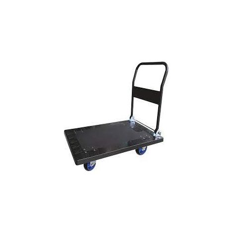 STOCKMAN Kunststoffwagen mit umklappbarer Rückenlehne 500 kg - CP50PU