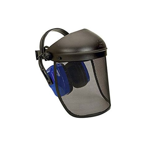 Visiera protettiva da lavoro con cuffie integrate Climax 10-Forestal