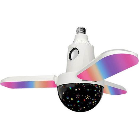 Projecteur d'étoiles compatible Bluetooth avec haut-parleur intégré et lampe d'ambiance intérieure à couleurs RGB changeantes ( ) (1/5)