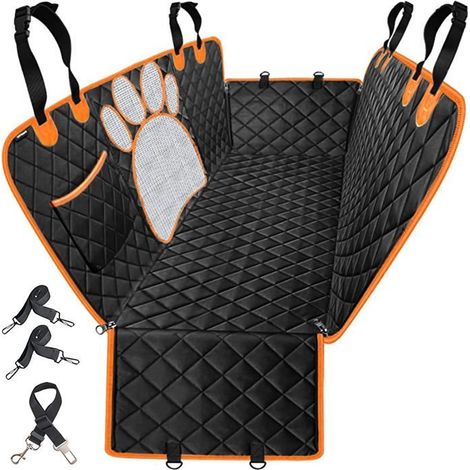 Housse siège auto chien imperméable – Poche rangement – Protection voiture – Antidérapante (1/5)