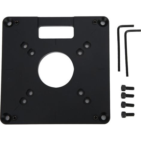 CNC-Frästisch-Einlegeplatte aus Aluminiumlegierung – Zubehör für Gravur und Holzbearbeitung (1/5)