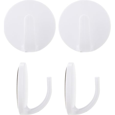 Crochet Magnétique Puissant 4PCS 4.40X4.40X2.70Cm Pour Cuisine Et Micro-Ondes Accroche-Objets Polyvalent Pour Organisation Facile Et Rangement Pratique (1/5)