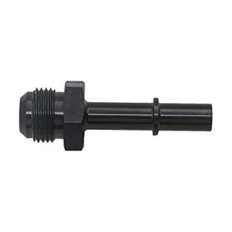 Lot de 2Adaptateurs AN6 En Aluminium, Connecteur Tuyau Carburant Voiture Connecteurs, Adaptateur De Raccord Efi Femelle à Déconnexion Rapide AN8-3/8 (1/5)