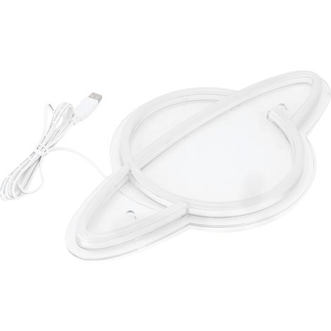 USB-Neonlicht, planetenförmige LED-Wandleuchte, Dekoration für Geburtstagsfeiern und Hochzeiten (1/5)