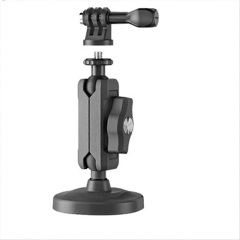 Support de pince universel en métal pour caméra magnétique Base d'aspiration magnétique pour (1/5)