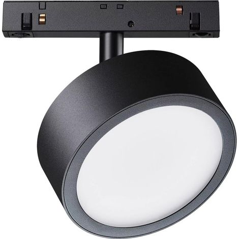 Faretto su binario 1-fase nero tondo LED 18W 4000K Maytoni RADO (1/4)