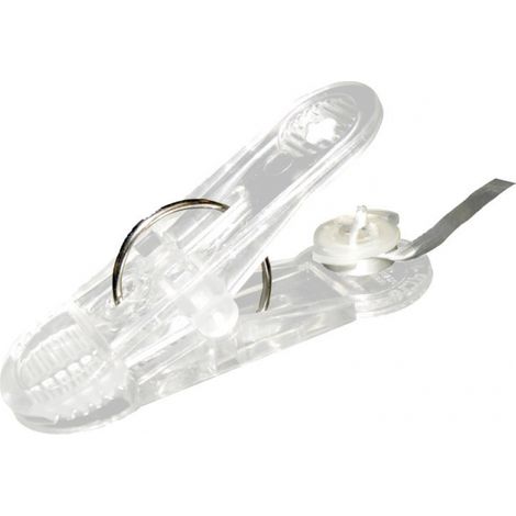 Clip de lestage pour ballon transparent 30 g 1 pièce