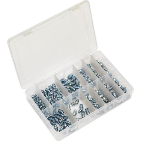Sealey Grease Nipple Assortment 115pc - Metric AB008GN (1/4)