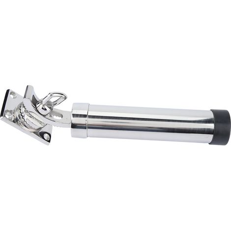 Angelrutenhalter, Bootsangelrutenhalter aus Edelstahl, 360° drehbar, Ständer, Angelzubehör