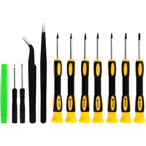 12-in-1 Torx-Schraubendreher-Set, T3 T4 T5 T6 T7 T8 T10 Spezifikationen Magnetischer Schraubendreher für Handy, Xbox, PS4, Ringhalterung, Computer (1/4)