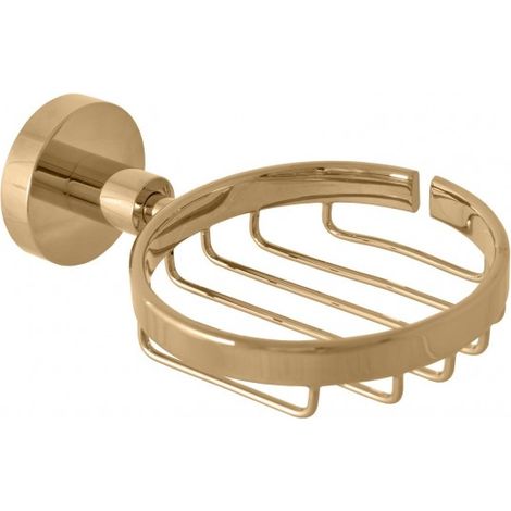 Porte-savon grille COLORADO en laiton doré 16,05x5,3 cm (1/2)